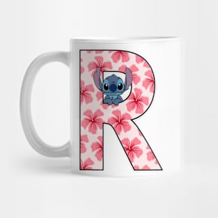 Stitch letter Mug